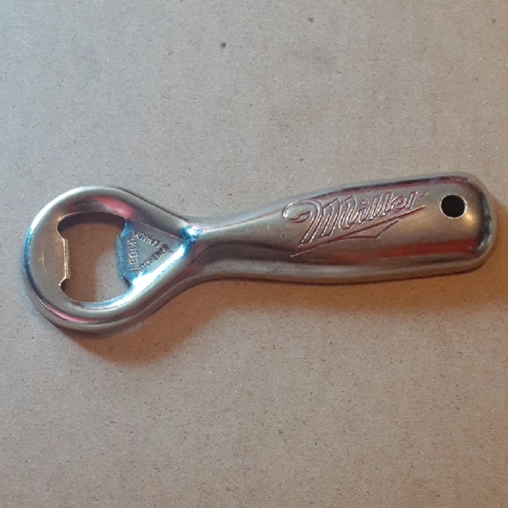 Miller Metallic Bottle Opener